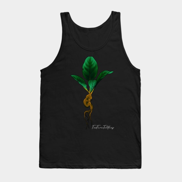 ‘Sprout’ baby Mandrake root Tank Top by FoxFireTattoos